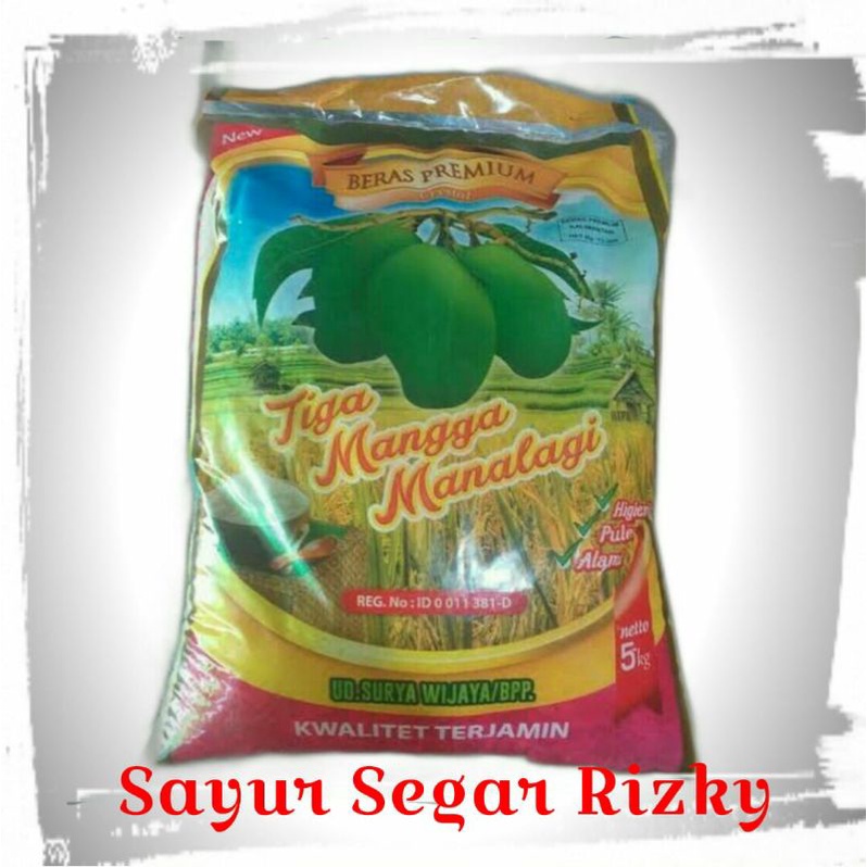 

Beras Premium, Beras Tiga Mangga Manalagi