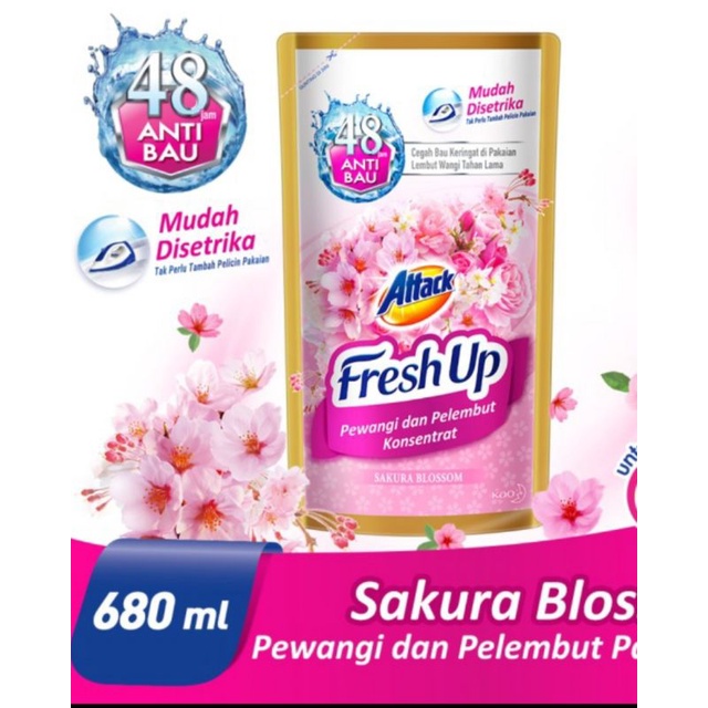 Attack Fresh Up Sakura Blossom 680ml