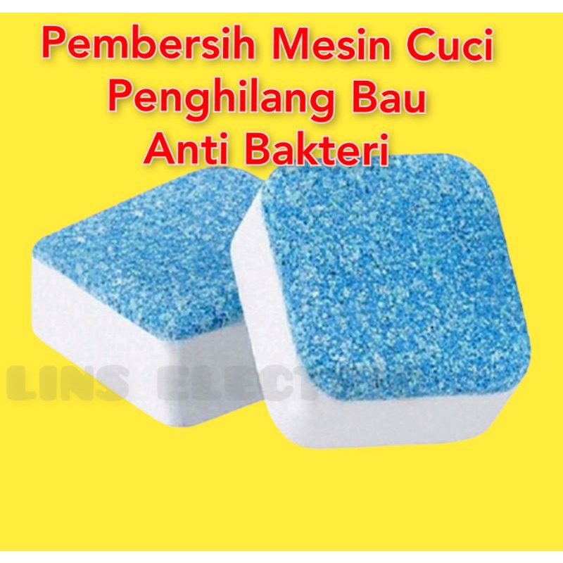 Pembersih Mesin Cuci Anti Bakteri Penghilang Bau(Berbentuk Tablet Padat)