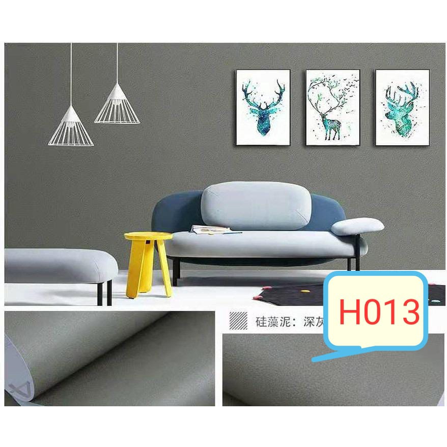 [BAYAR DITEMPAT] - Pusat Wallpaper Sticker Dinding Walpaper Stiker Ruang Tamu Walpeper Tembok Kamar Tidur Motif Polos Elegant