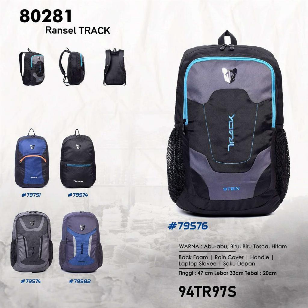 Tas Ransel TRACK BY TRACKER Multifungsi Gaya dan Fungsionalitas untuk Aktivitas Sekolah dan Kerja 80281