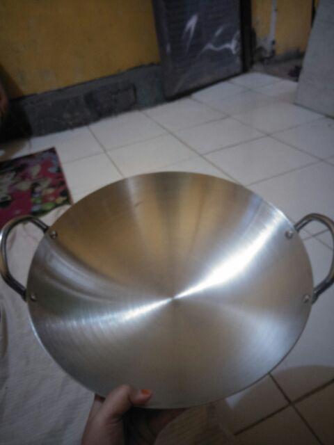Calypso Kuali Wajan Stainless Steel 34 Cm