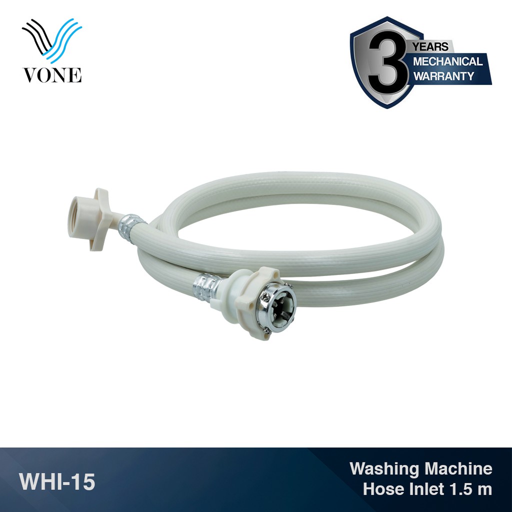 VONE WHI-15 Selang Mesin Cuci Inlet 1.5 Meter Washing Machine Hose