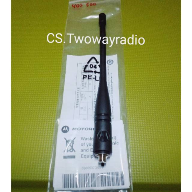 Antena HT Motorola UHF403-527 XIR P6600 6620 P8600 P8608 P8620 P8628 P8660 P8668