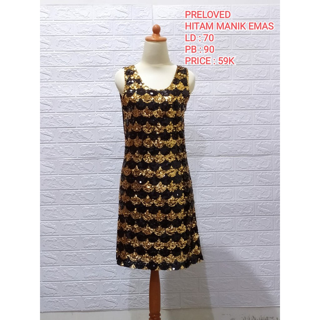 PRELOVED - HITAM MANIK EMAS