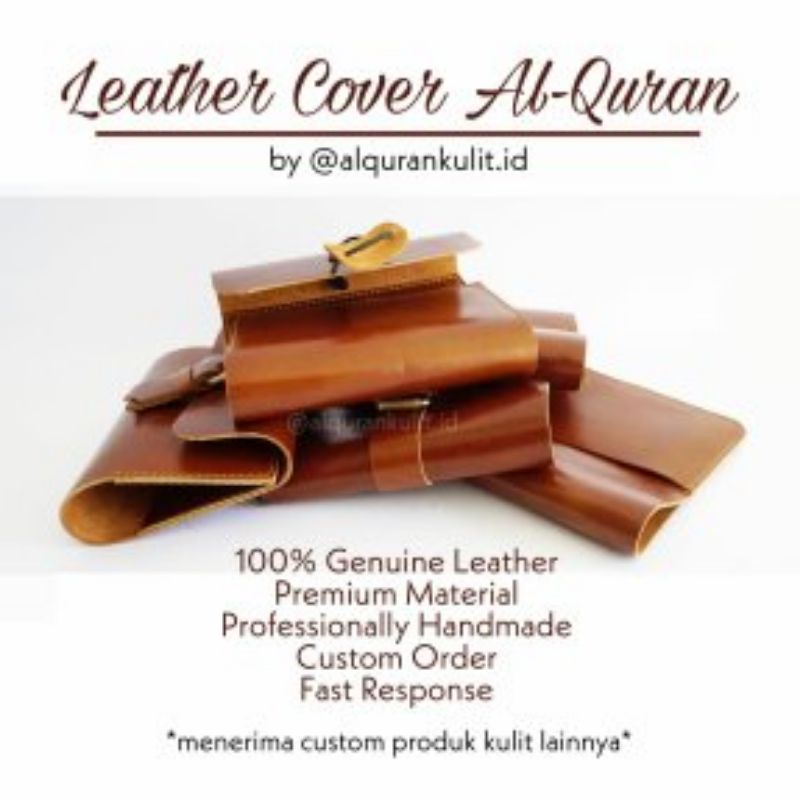 

COVER AlQuran Kulit Asli untuk hampers Ramadhan,Wakaf,Hadiah ataupun Koleksi Pribadi berbagai ukuran