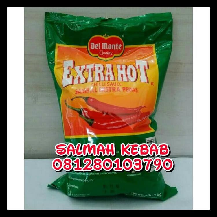 

Khusus Gojek-Saos Sambal Extrahot Delmonte 1Kg Bermutu