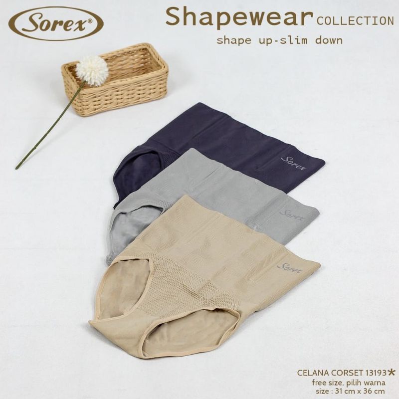 SOREX Celana Corset Pelangsing BIG SIZE 13193 Shapewear EXTRA SIZE Collection