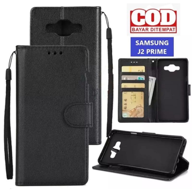 case dompet lether walet samsung grand prime/samsung j2prime