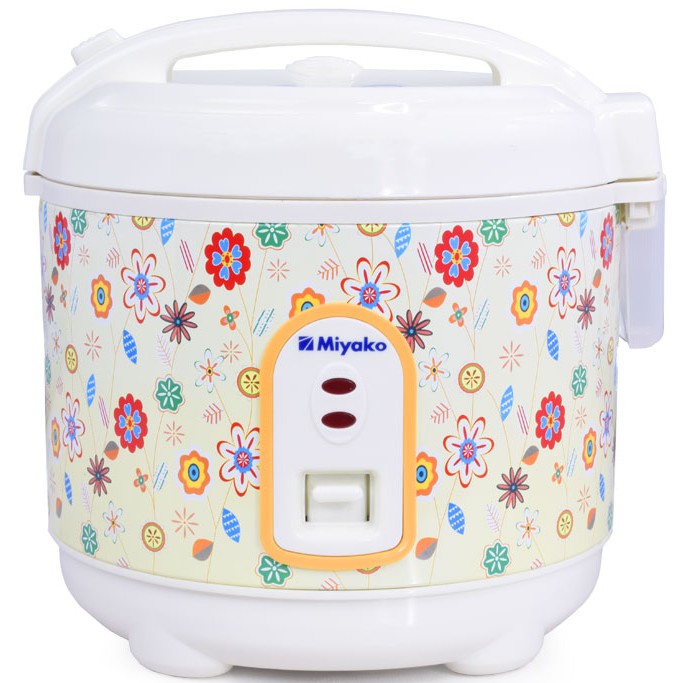 Miyako MCM609 Rice Cooker Mini / Magic Com Kecil 0.6 Liter 3 in 1 Bonus Gelas Ukur dan Sendok Nasi