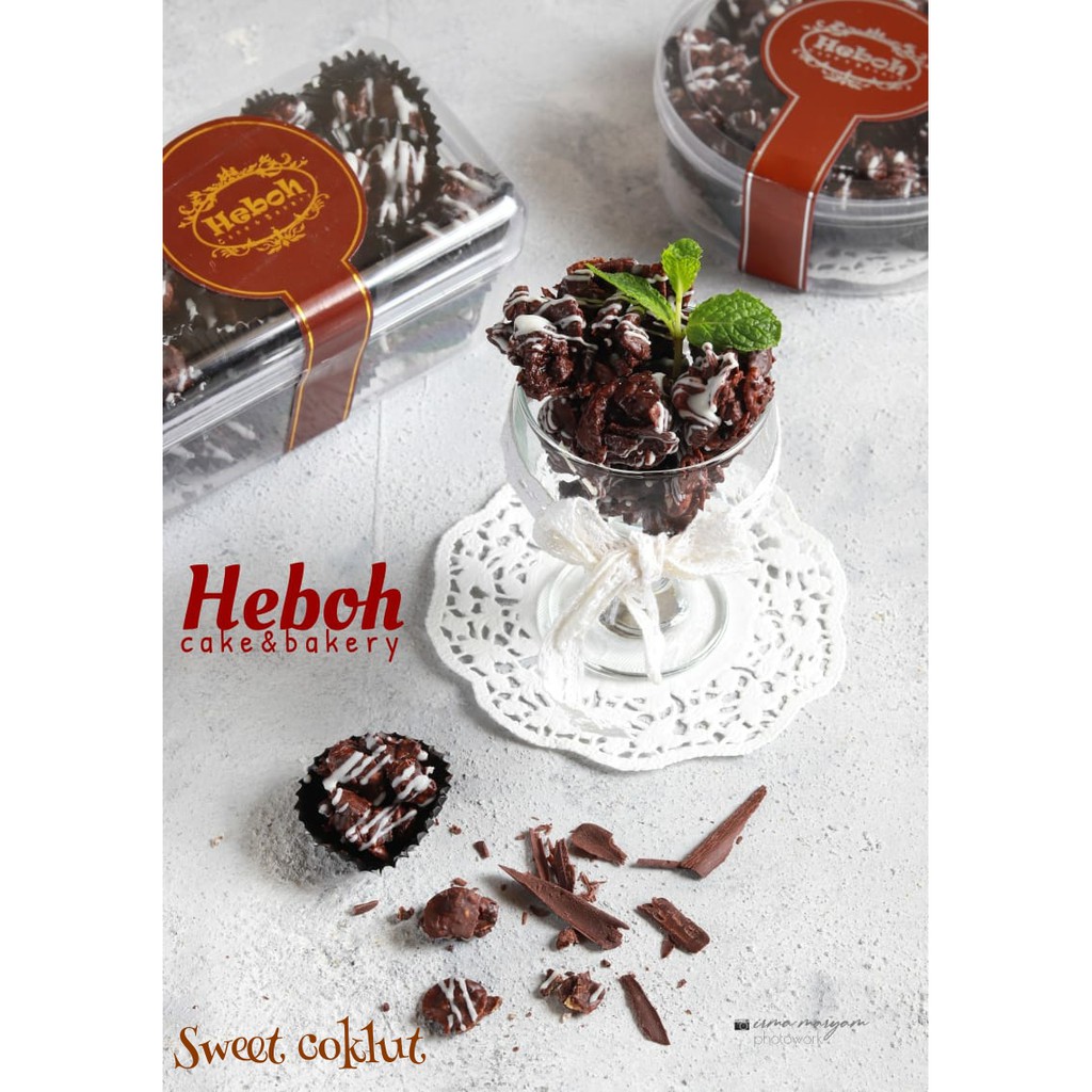 

Kue Kering Lebaran Premium Sweet Coklut By Heboh Cookies