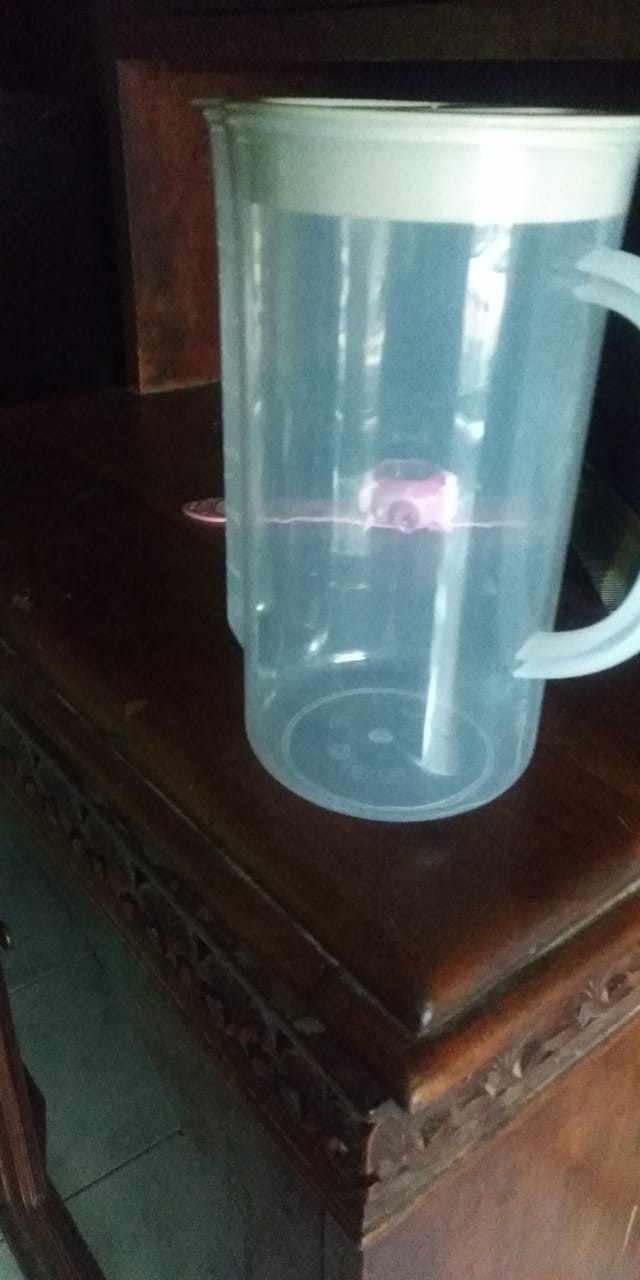 Set 4pcs Gelas + 1pcs Jug Air / Teko Tahan Lama