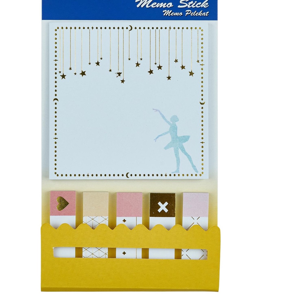 

Promo Hari Ini" Memo Stick Sticky Note Kertas Memo Memo Tempel Joyko MMS-18