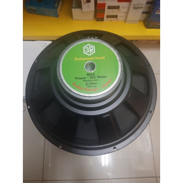 Speaker Component 3R 15 Inch Full range Magnet Besar 900 Watt 8 Ohm