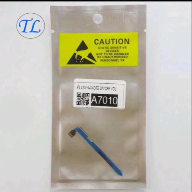 FLEXIBLE FLEKSIBEL ON OFF LENOVO A7010 K4 NOTE TOMBOL POWER ON OFF