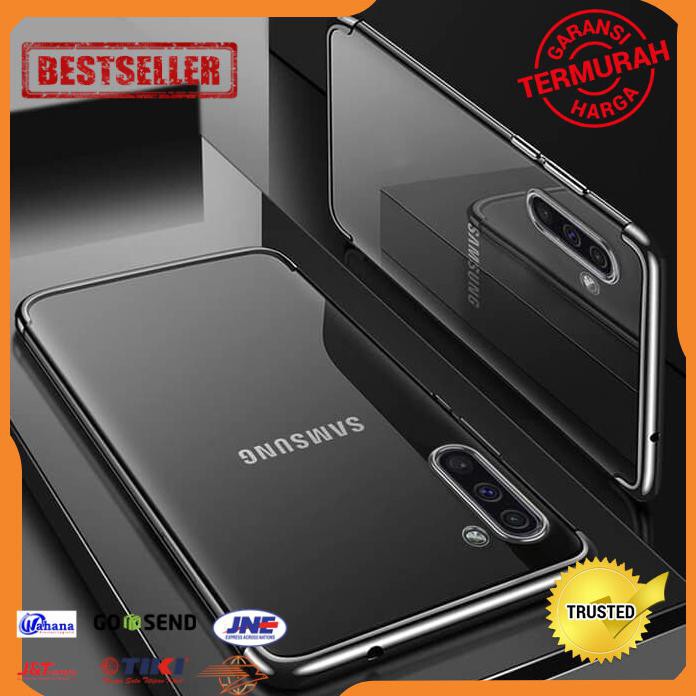 CASING HP SAMSUNG NOTE 10 10 PLUS M10 SILICON TPU PLATING TRANSPANT