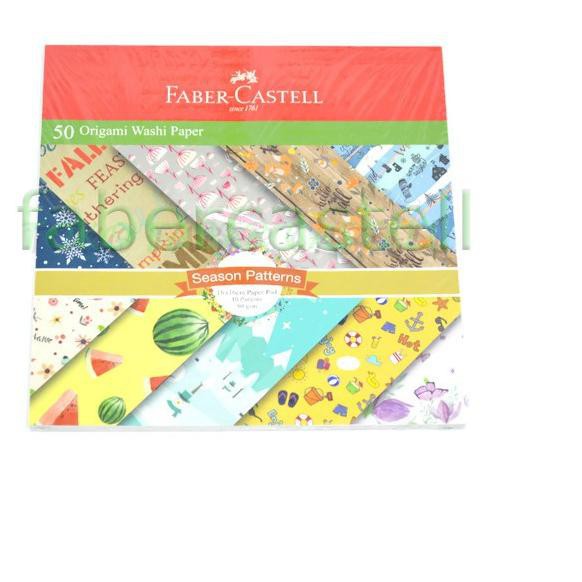 

Termurah!! KODE-764 Kertas Lipat Origami Faber Castell Kerajinan Tangan Besar