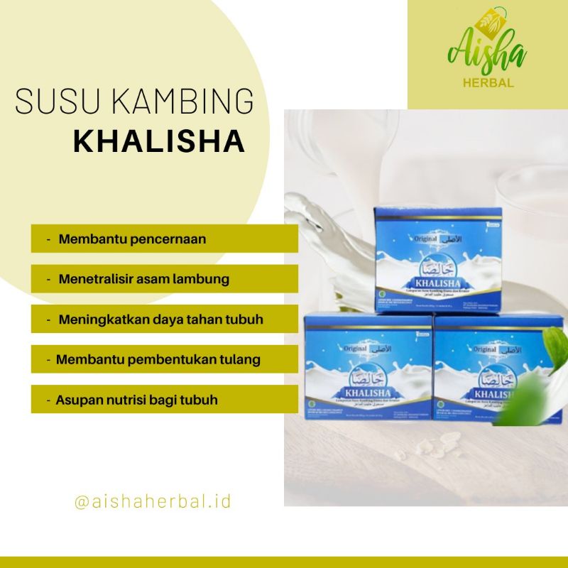 

Susu Kambing Khalisa