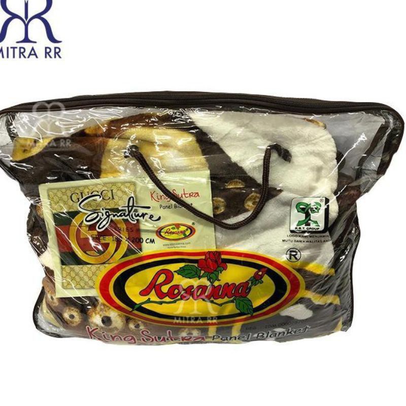 Selimut Rosanna Rosana 180 x 200 cm_slimut motif_selimut jumbo.