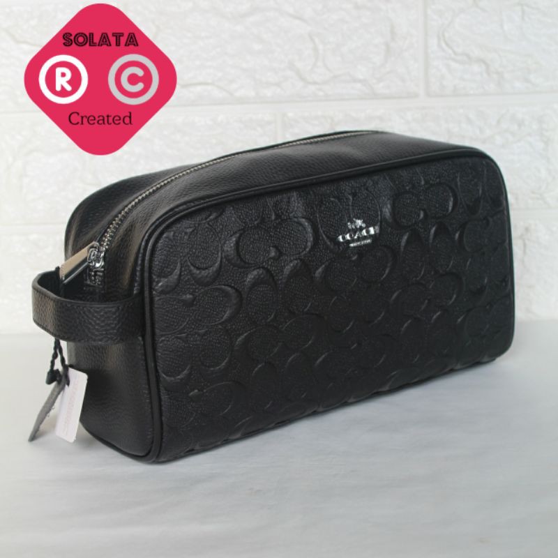 Handbag Coach Pria Wanita / Clutch Bag Pria Wanita / PouchBag Coach Kulit Asli