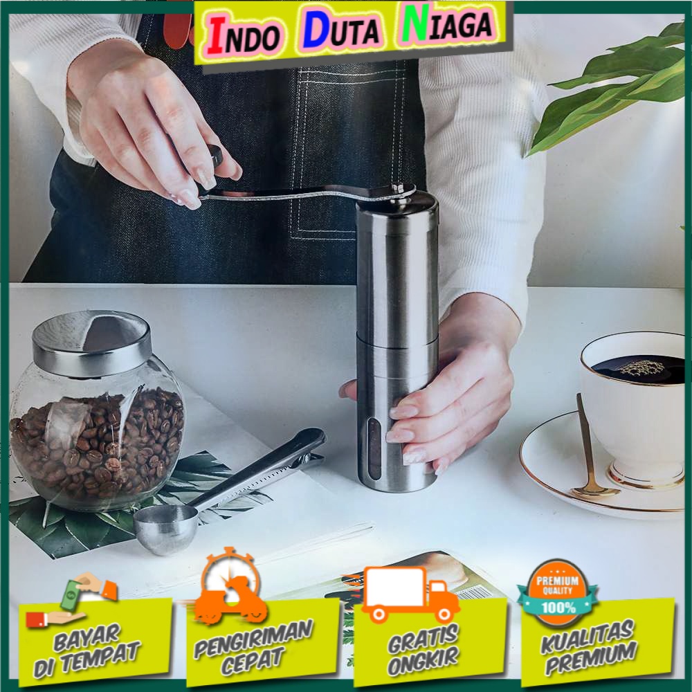 Icafilas Alat Penggiling Kopi Manual Coffee Bean Grinder