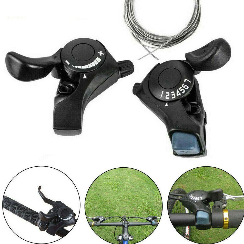 Top 3per7 /21Speed MTB Bike Shift Levers Olahraga Luar Ruangan Speed Change Bicycle Derailleur Gear Shifter