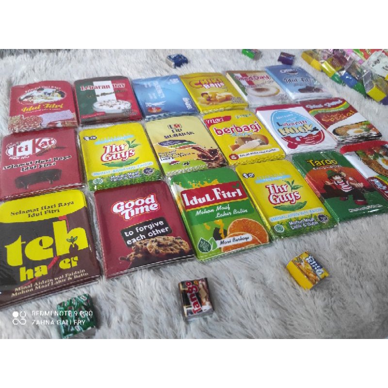 

Grosir Amplop lebaran viral motif snack glossy