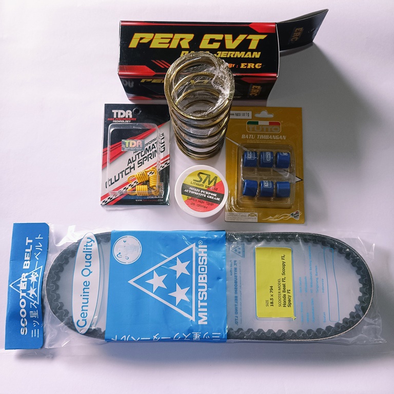 PAKET CVT UPGRADE BEAT FI KARBU PAKET KIRIAN SCOOPY FI KARBU SPACY FI