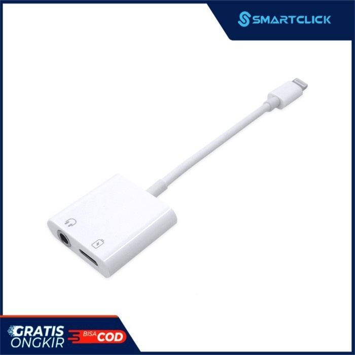Kabel Converter Fast Charge Adapter LlGHTNlNG to 3.5MM Jack JH-026L