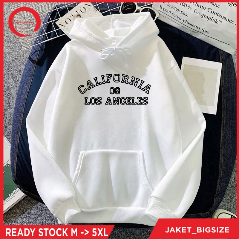 Hoodie Hodie California jumbo bigsize wanita ukuran m l xl xxl xxxl xxxxl xxxxxl California