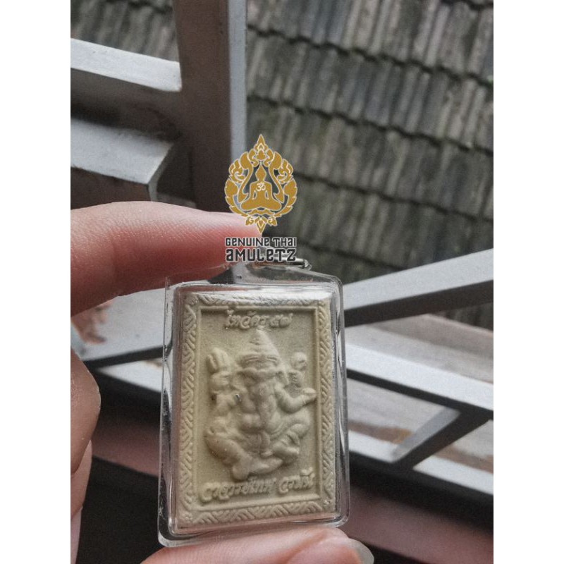 Phra Ganesha & Phra Thep Jamleng (Butterfly) Nur Phong 2557BE- Ajahn Thep Vrman Khum Shiva Thep