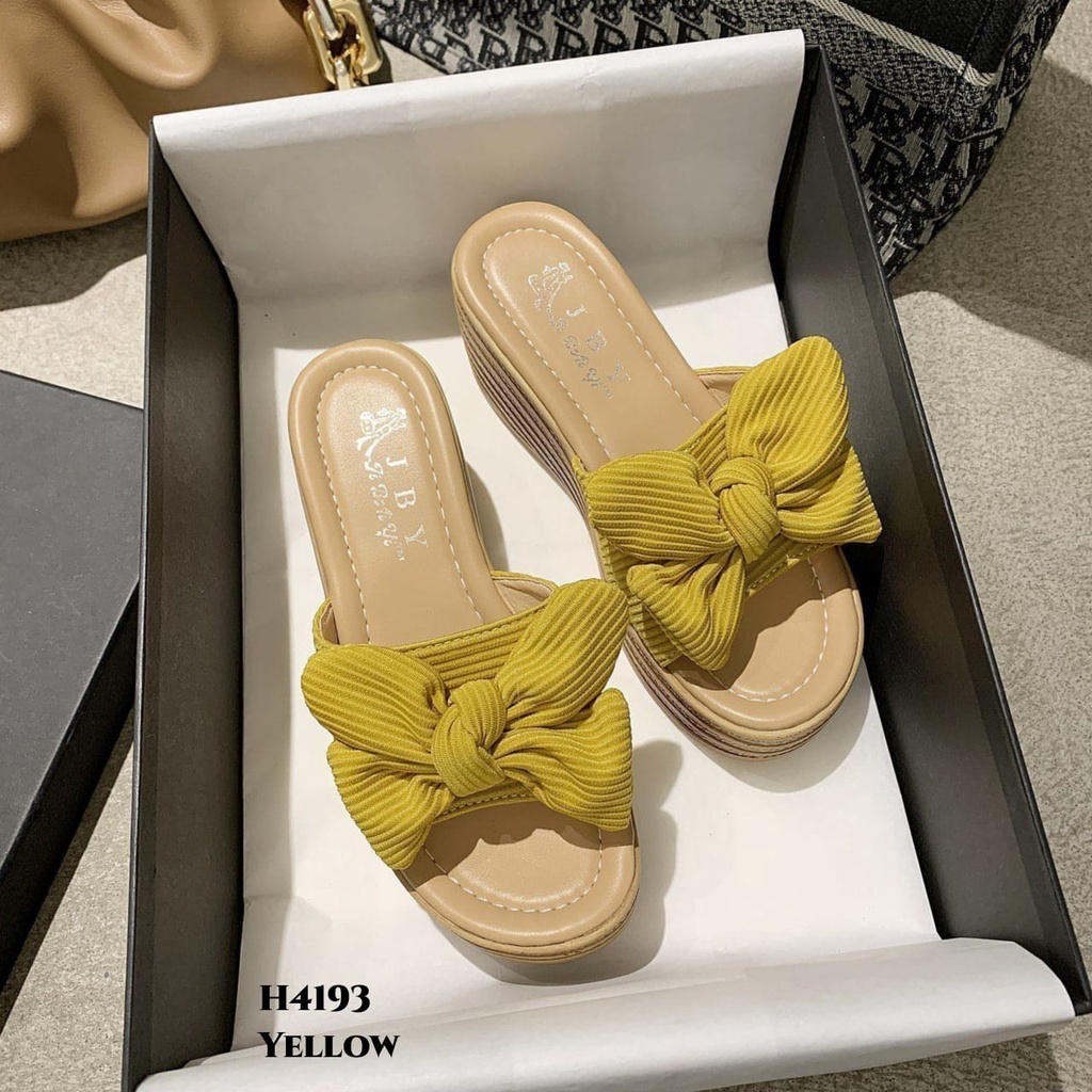 PRF Wedges sandals Ribbon H4193