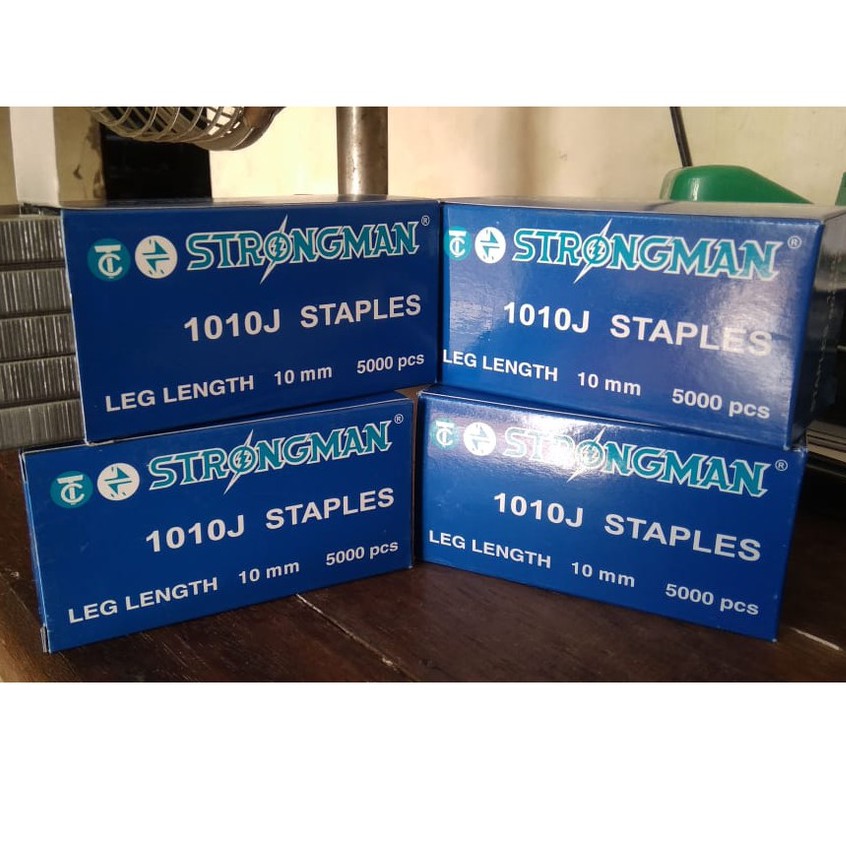 

Strongman Isi Staples Tembak STRONGMAN / Steples Tembak 1010J - 10mm