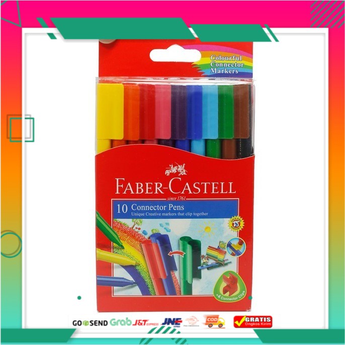 

F CASTELL CONNECTOR PEN 10 (1C=6) R1018