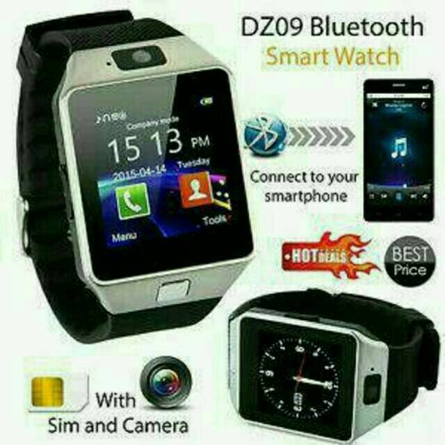 Jam smartwatch DZ 09 U 9  / jam telpon / jam hp  / jam camera / jam anak Pintar Bluetooth SIM card