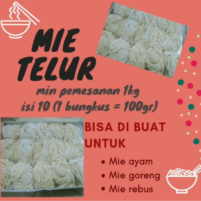 

Mie Telur Homemade Frozen Food