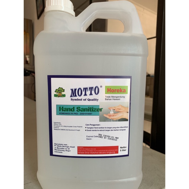 Hand Sanitizer 5Liter