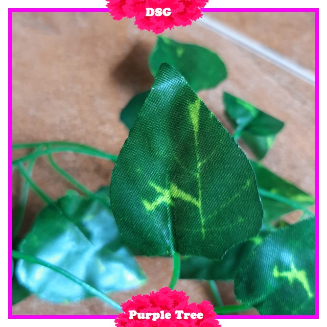  Daun  Rambat Sirih  Gading  Besar 2M Tanaman Hias Imitasi 