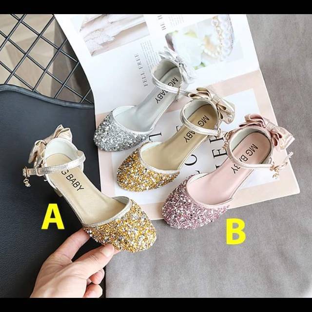 Sepatu High Heels BlinkBlink Anak Perempuan GOLD/PINK