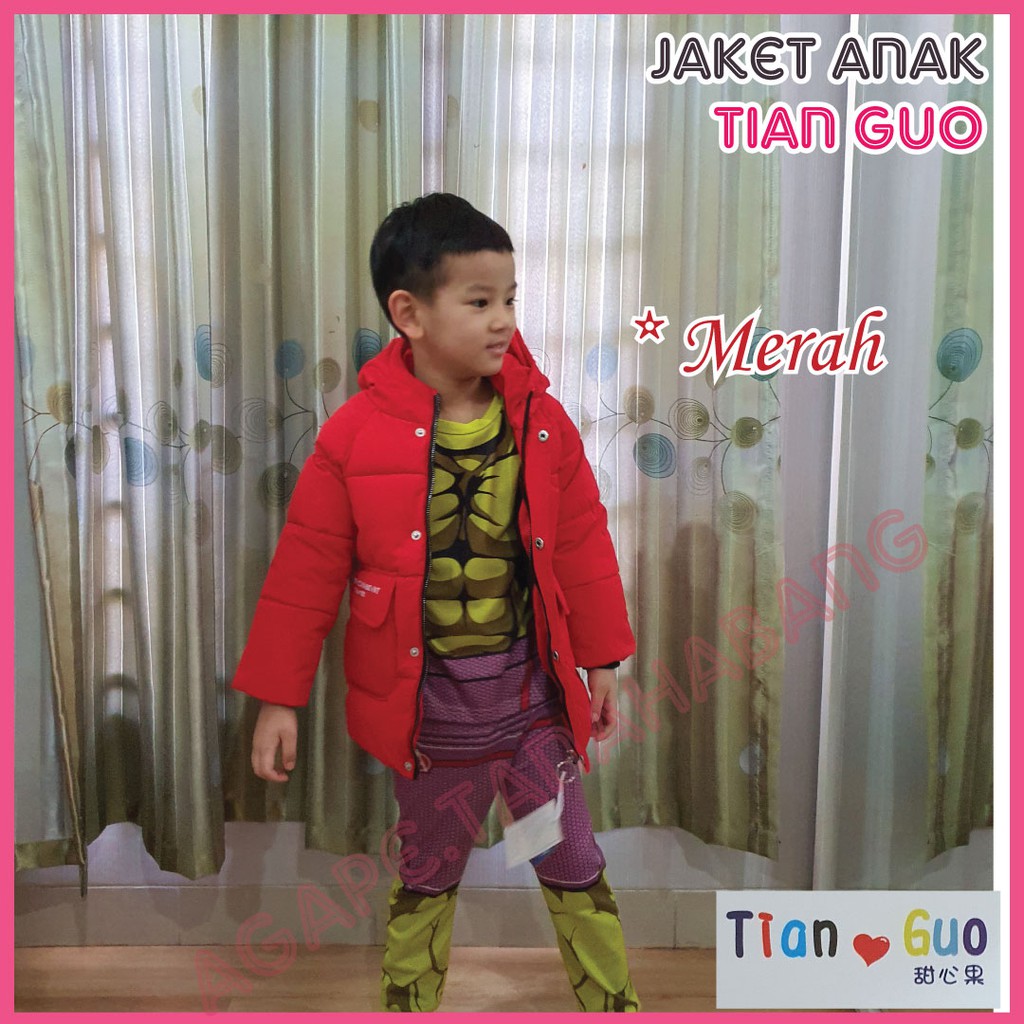 Jaket Winter anak # Tian G / Jaket puffer / jaket pakka / jaket musim dingin anak / Jaket anak