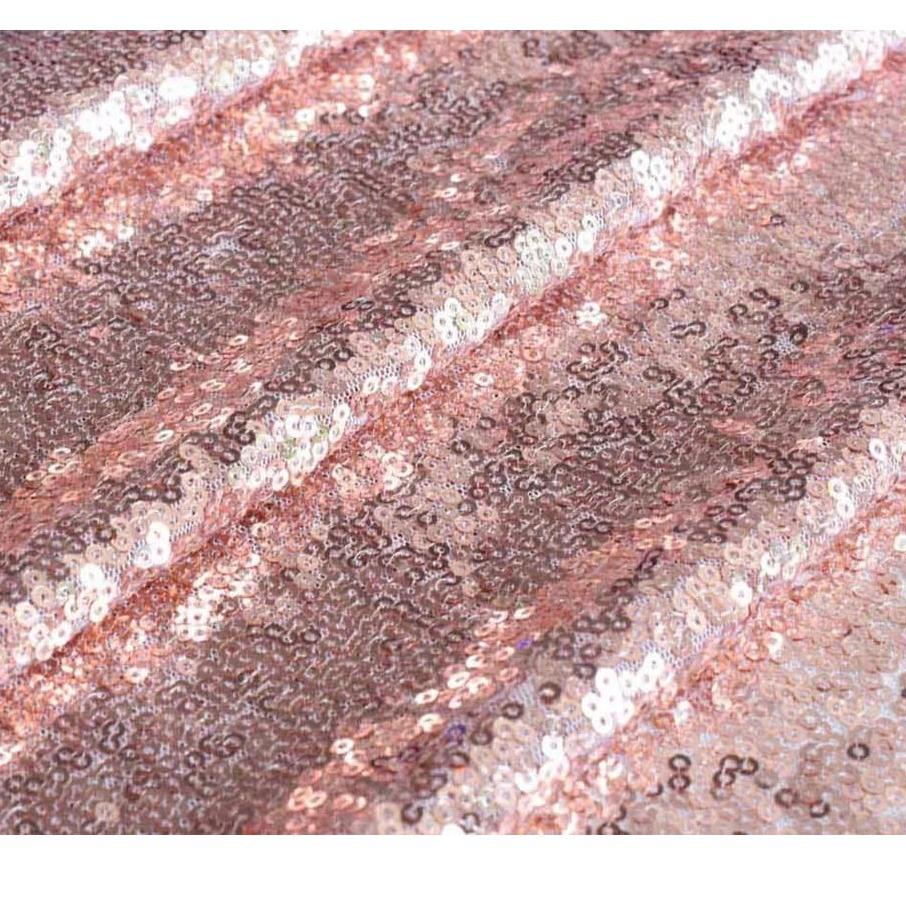 [PROMO 9Z981] Kain sequin ROSE GOLD / background sequin / kain seribu payet / background foto video