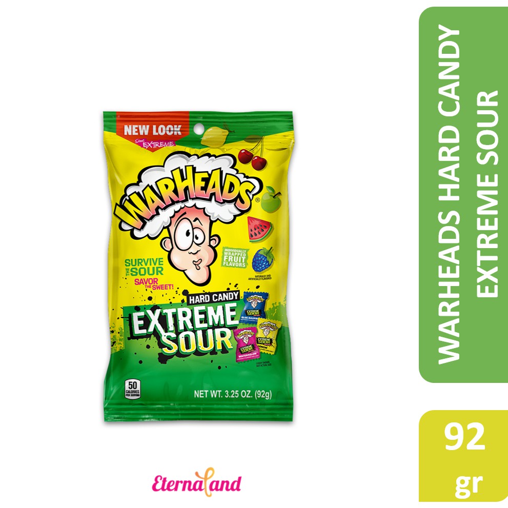 Jual Warheads Extreme Sour Hard Candy Permen Asam Warheads Impor Usa Indonesia Shopee Indonesia