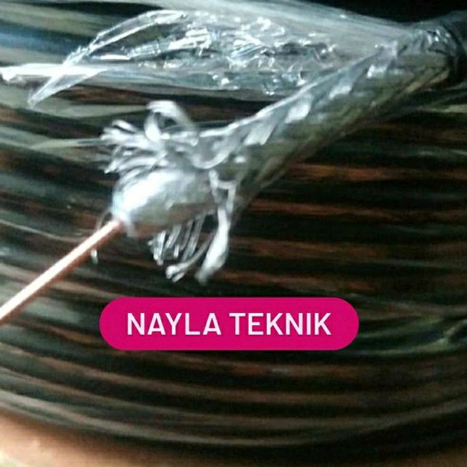 KABEL ANTENA RG6 METERAN BERKWALITAS STANDAR USA