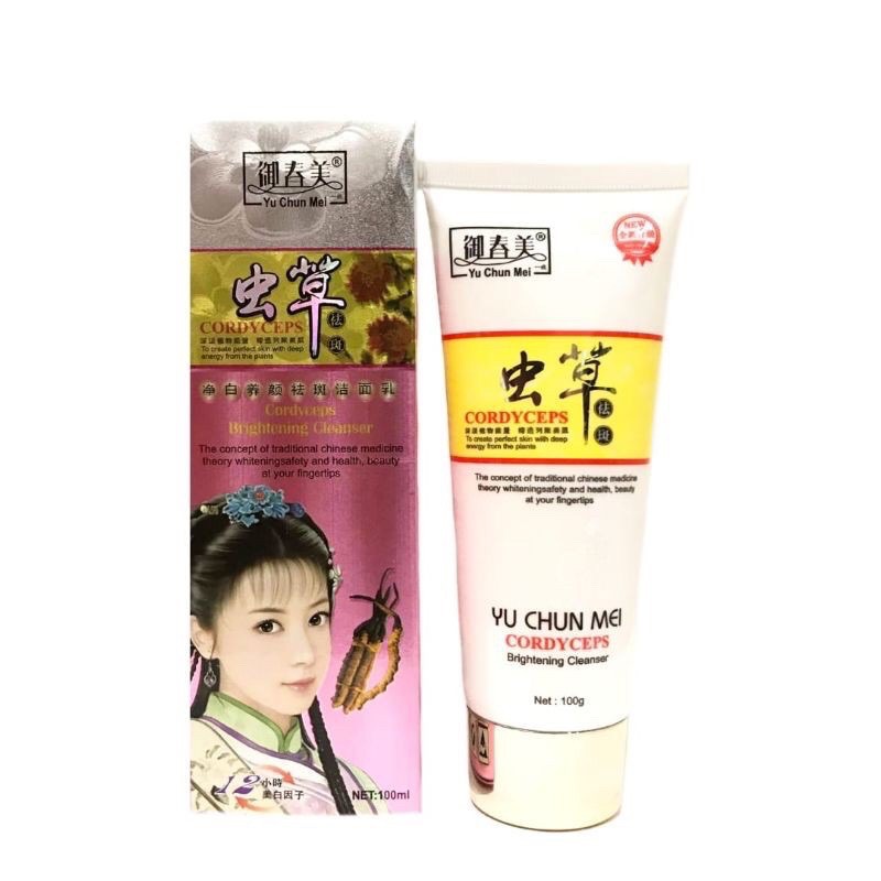 Yu Chun Mei Cordyceps Brightening Cleanser 100gr