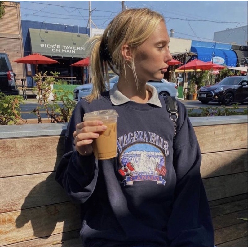 Niagara falls sweater// brandy melville sweater/brandy melville dupe