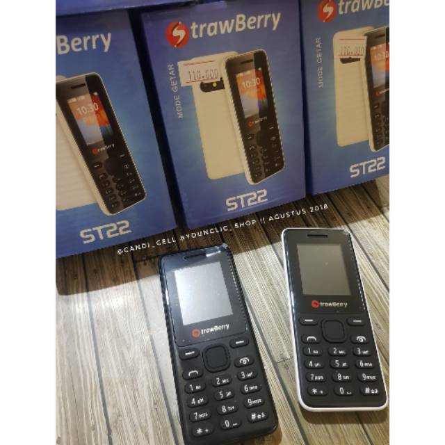 Hp new merk strawberry st22