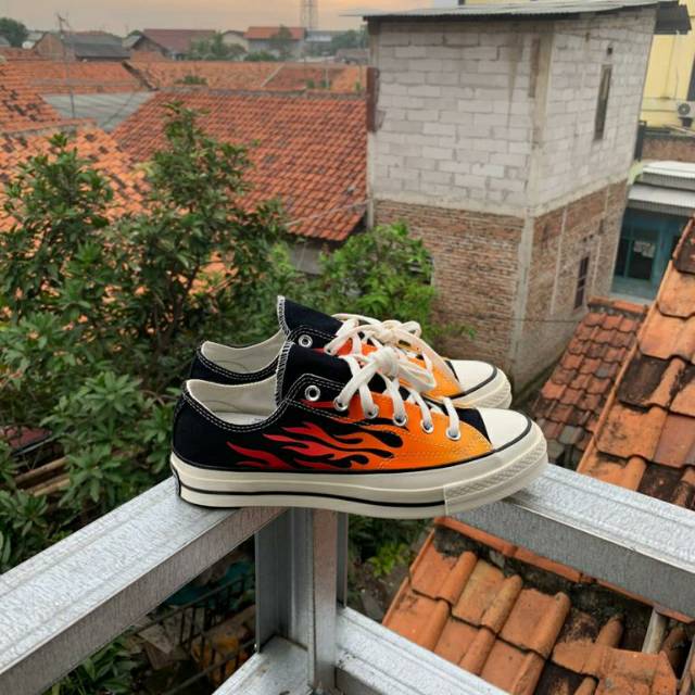 Converse Ox flame