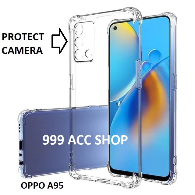 OPPO A76 A96 A95 A16 A15S A15 A53 A33 CASE SOFTCASE HD BENING CRACK TRANSPARAN CLEAR SILIKON LENTUR CASING ANTICRACK PREMIUM COVER PROTECT PELINDUNG KAMERA