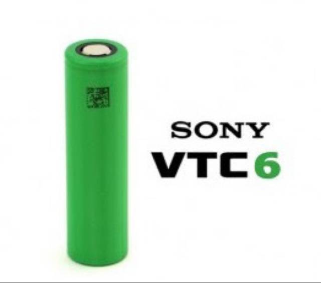 batre / baterai / BATTERY SONY VTC6 18650 3000mAh 3.7v 40a