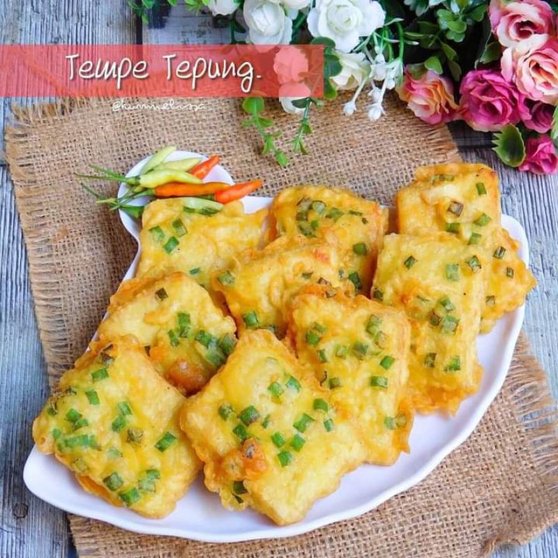 

Tempe Goreng Tepung